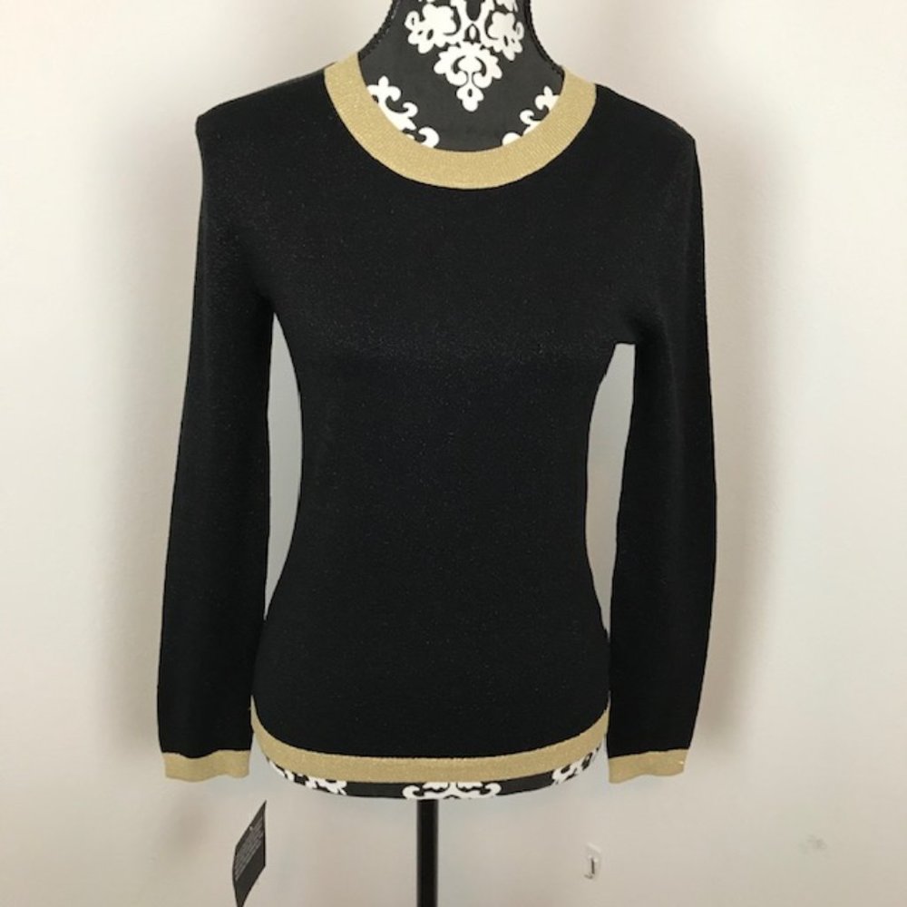 Rachel Roy Collection Sparkly Pullover Sweater
